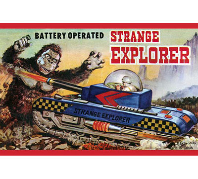 Strange Explorer  Advertisements Print