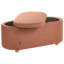 Fabric Upholstered Storage Bench-1103472723