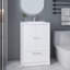 Meuble-lavabo avec lavabo, 2 portes, 1 tiroir