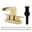Bathroom Sink Faucet 4 Inch Bathroom Faucets For Sink 2-handle Faucet With Pop-up Drain Vanity Faucet Modern Bathroom Lavatory Faucet-107328667