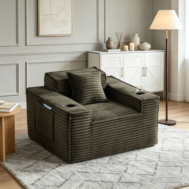 Fauteuil 1Spress, Brun