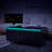 Modern Smart Coffee Table With Built-In Fridge And Freezer Drawers Bluetooth Speaker Wireless Charging Touch Control Panel Usb Interface Outlet Protection Atmosphere Light