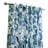 Jacobean Garden Light Filtering Dual Header Curtain Panel in Blue-684737994