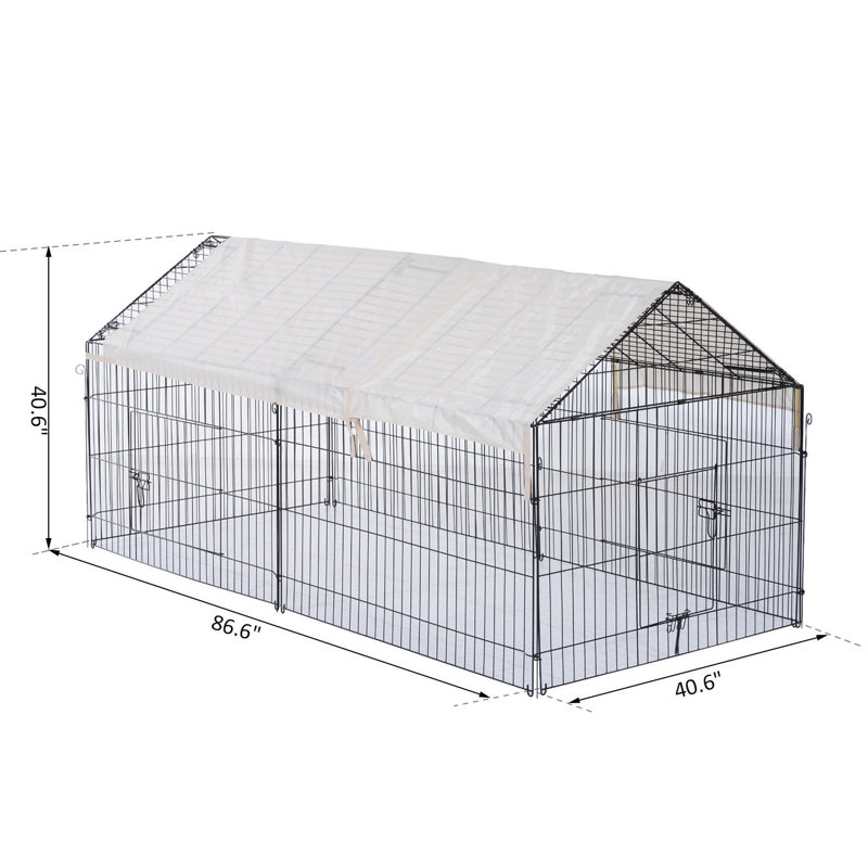 Jerlene Weather Resistant Small Animal Playpen