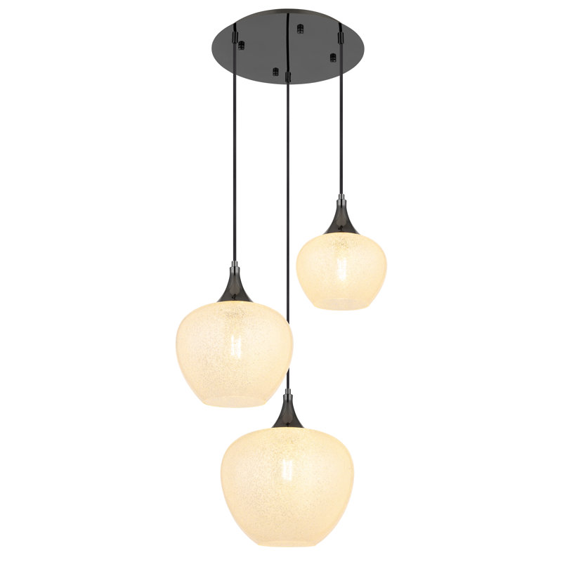 Edith 3 - Light Pendant, Clear
