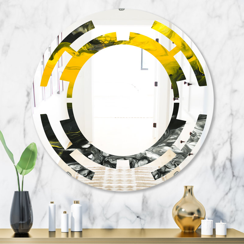 Miroir mural sans cadre Space 4, H 23,6 po x l 23,6 po