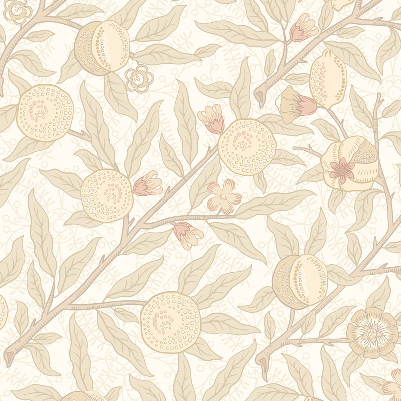 Fruit & Foliage - Citrus, White