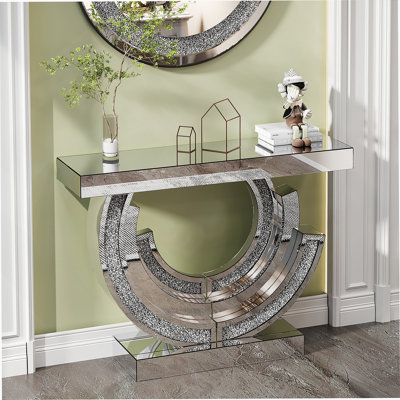 Console en miroir pour le salon