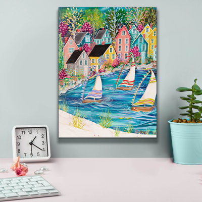 «Coastal Village» par Estelle Grengs