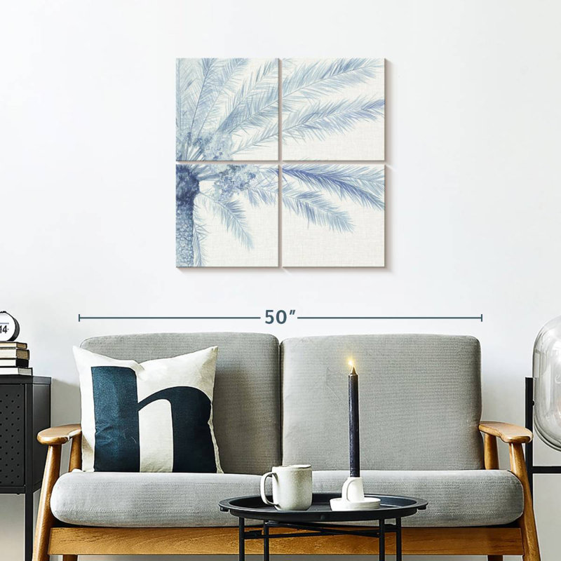 Harnek Chambray Palms II, H 26 po x l 26 po
