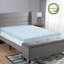 Surmatelas en mousse à mémoire de forme infusée de gel 2 po, refroidissement ventilé, Certifié CertiPUR-US®, simple (39 po x 80 po)-88311692