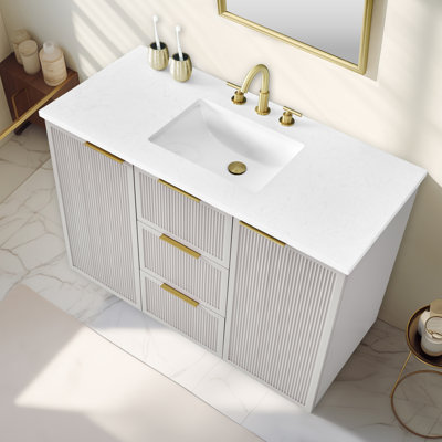 Meuble-lavabo simple 48 po Aderyn