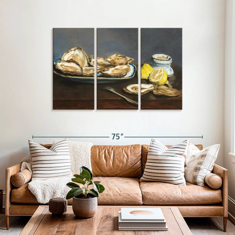 Yarlin Oysters 1862, 36" H x 57" W