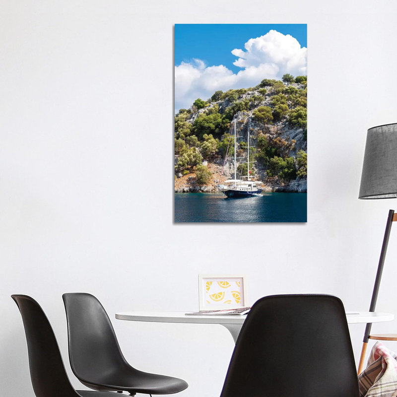 Yachting 1 Piece Wrapped Canvas Wall Art, 101.6 cm H x 66.04 cm W x 3.175 cm D