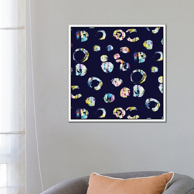 Abstract by Cayena Blanca - Gallery-Wrapped Canvas Giclée on Canvas, 66.04 cm H x 66.04 cm W, White Floater Frame
