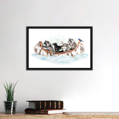 " Critter Canoe " by Holly Simental