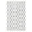 Datari Hand Loomed Nz Wool/Cotton Geometric Rug in Gray/Ivory-1780302156