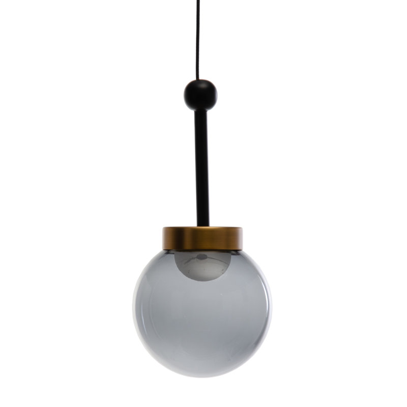 Fredela 1 - Light Sphere Pendant, 26cm H x 11cm W x 11cm D