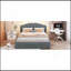 Grand lit plateforme tapissier Teddy-1859583714
