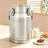 8Gal Stainless Steel Milk Can with Lid