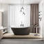69.8'' L Freestanding Soaking Bathtub-1713888718