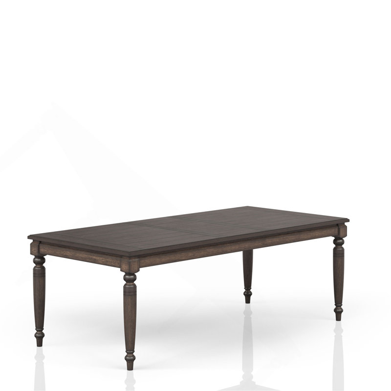 Deep Coffee Expandable Dining Table, Coffee