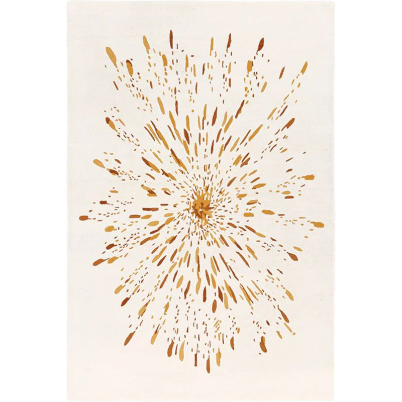 Paint Hand Tufted Area Rug, Rectangle 5'7" x 7'10"
