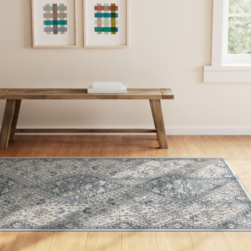 Phoebe Washable Moroccan Indoor Rug, Rectangle 7'10" x 10'