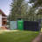 Garbage Bin Shed Stores 3 Trash Cans Outdoor Bin Shed For Garbage Storage-109309409