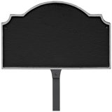 Vanderbilt Petite Address Sign Plaque with Lawn Stake