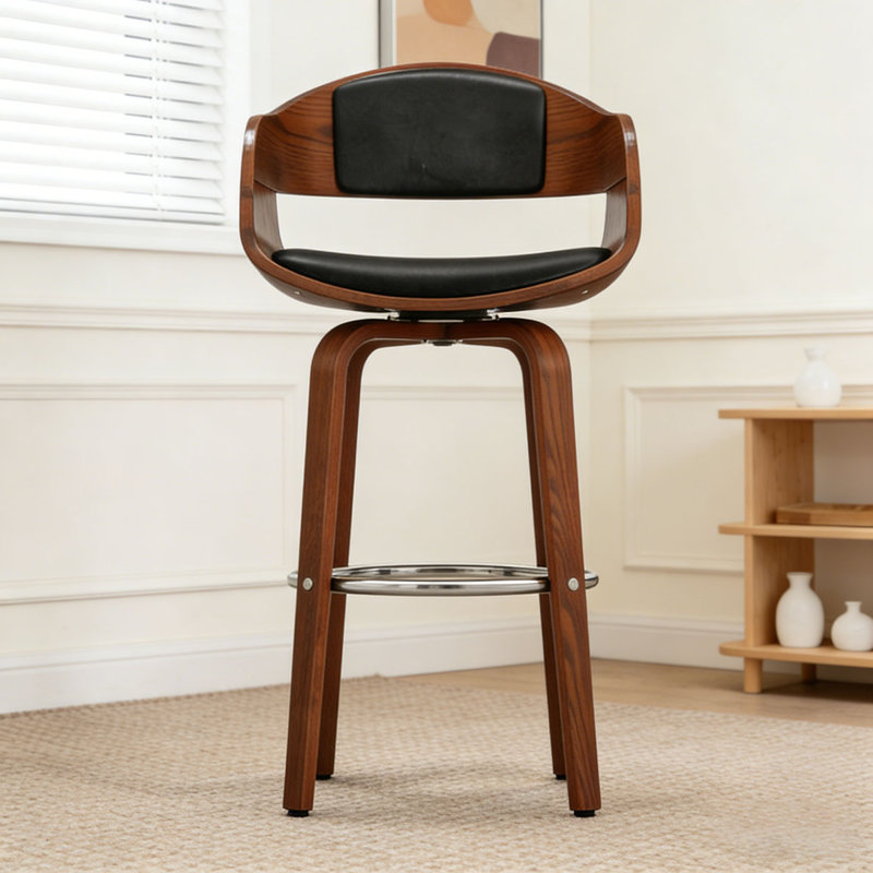 Tabouret de bar, Marron foncé