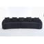 Curved Boneless Modular Sectional Sofa With High-Density Support And Chenille Comfort For Living Room Or Bedroom.-400076072