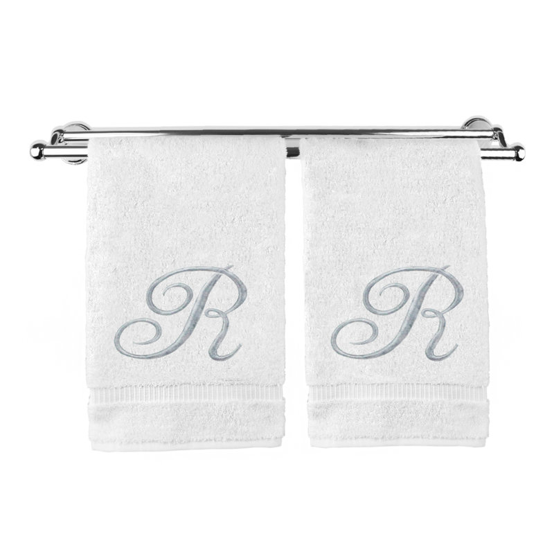 Super Plush Washcloth, White/Silver, R