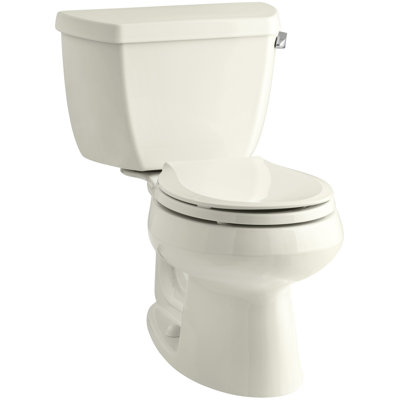 Wellworth 1.28 GPF Water Efficient Round Two-Piece toilet (Seat Not Included)