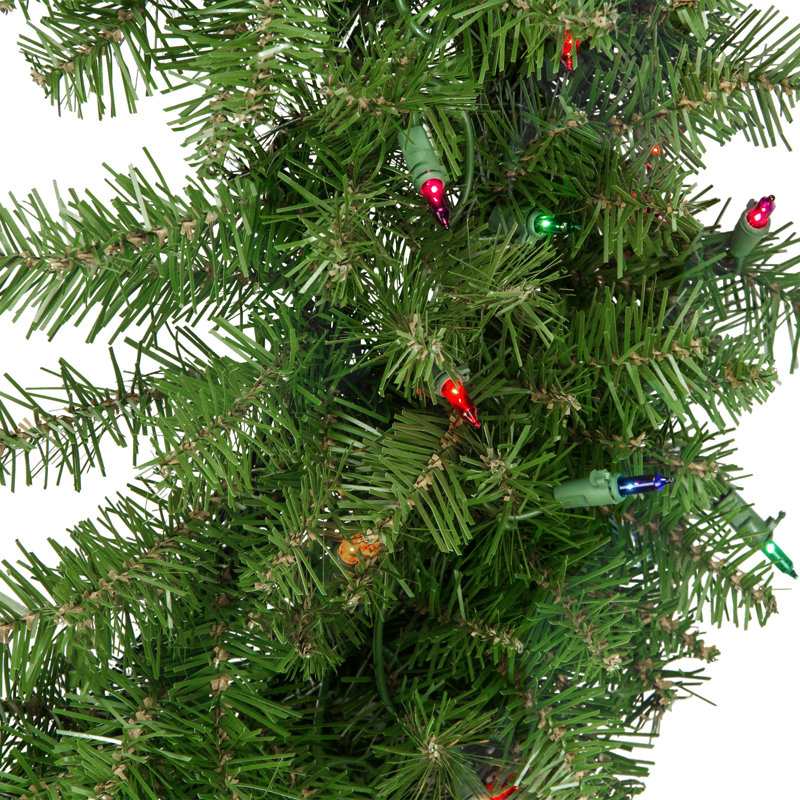 Guirlande de Noël artificielle pré-éclairée 36 po