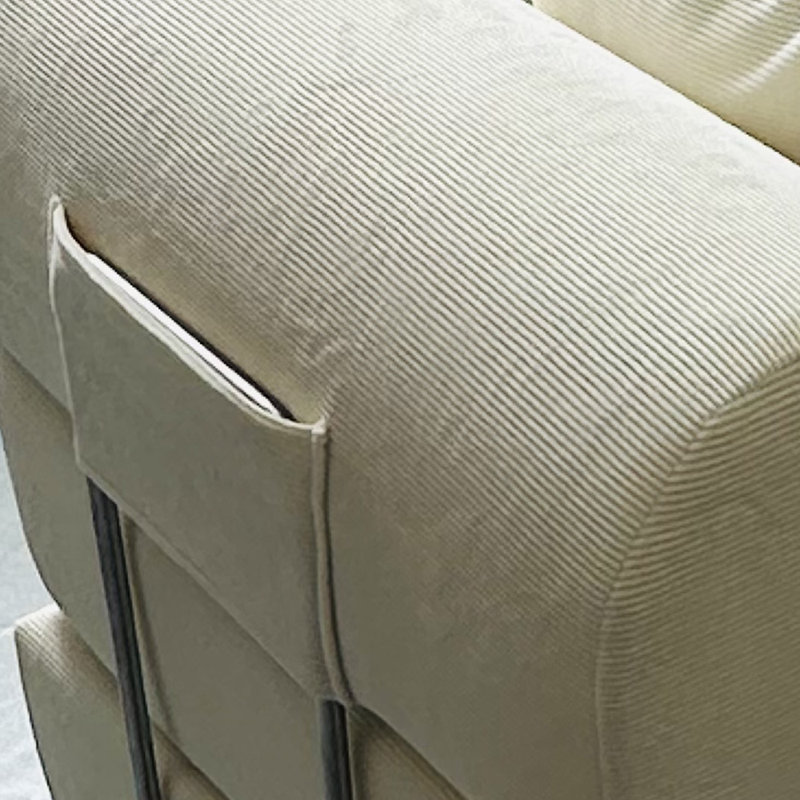 Jordan 31.5''Convertible Sleeper Chair Bed, Beige