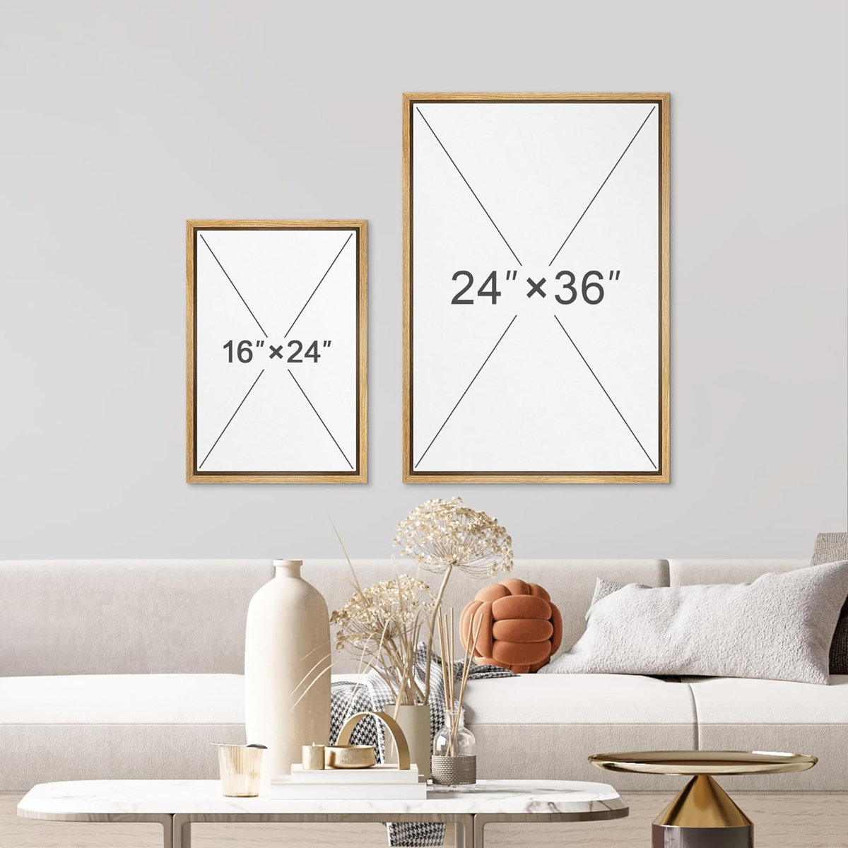 wall26 Geometric Line Art Collage Abstract Shapes Modern Art Wall Decor ...