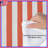 Orange Vertical Stripes Comforter-125167467