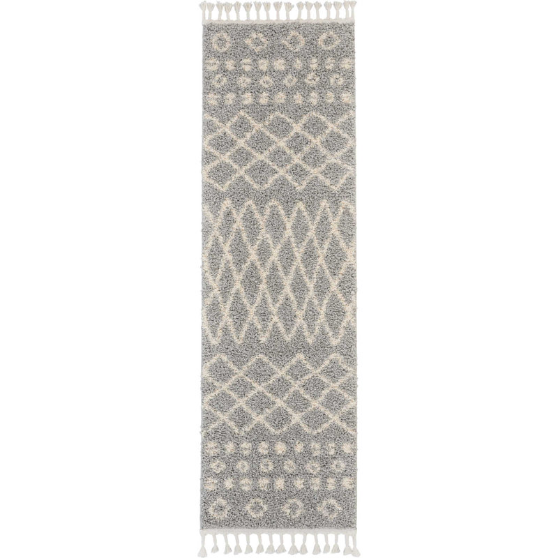 Bridyn Geometric Indoor Rug, Runner 2'2" x 8'1"