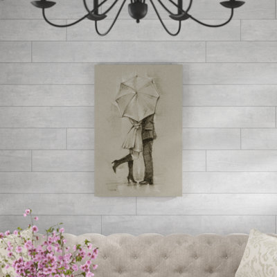 Rainy Day Rendezvous III 1 Piece Wall Art
