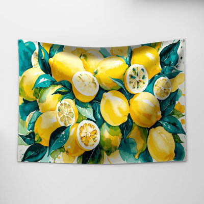 Tapisserie murale «Fruit Lemon»