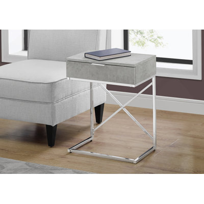 Versatile Accent Table For Living Room And Bedroom With Storage Drawer, Ideal For Lamp Placement And Modern Interior Decoration