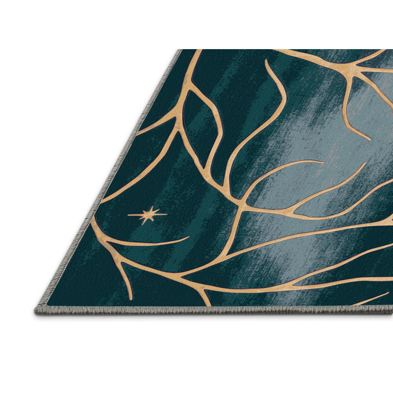 Hidden Bloom Rug, Square 8'