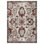 Tapis oriental à motif floral sans perte de poils