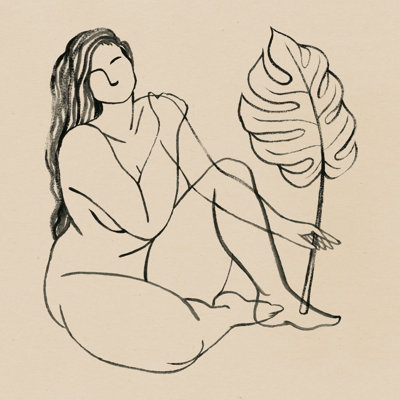 Femme Figure III by Grace Popp - Wrapped Canvas Print