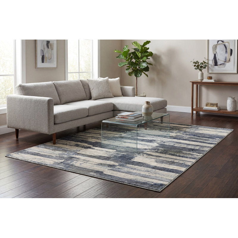 Darlenatta Abstract Indoor Rug, Rectangle 5'3" x 7'7"
