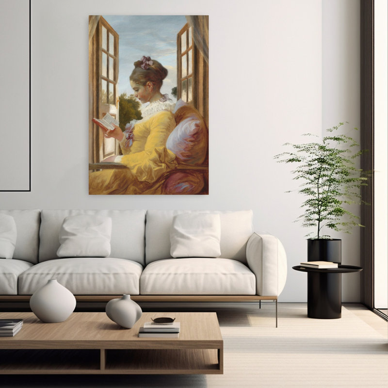 Contemporary Art Portrait Spring Wall Art, 60" H x 40" W