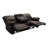 Taniyha 81'' Faux Leather Reclining Sofa - Faux Leather Sofa, Pillow Top Arms, Drop-down Center Console