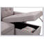 Canapé-lit modulaire réversible gris clair Ashlyn