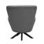 Olenka 32.5'' Wide Genuine Leather Swivel Wingback Chair